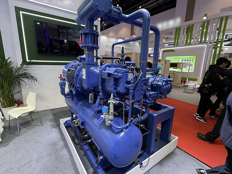 Dual-Compressor Two-Stage Refrigeration Unit