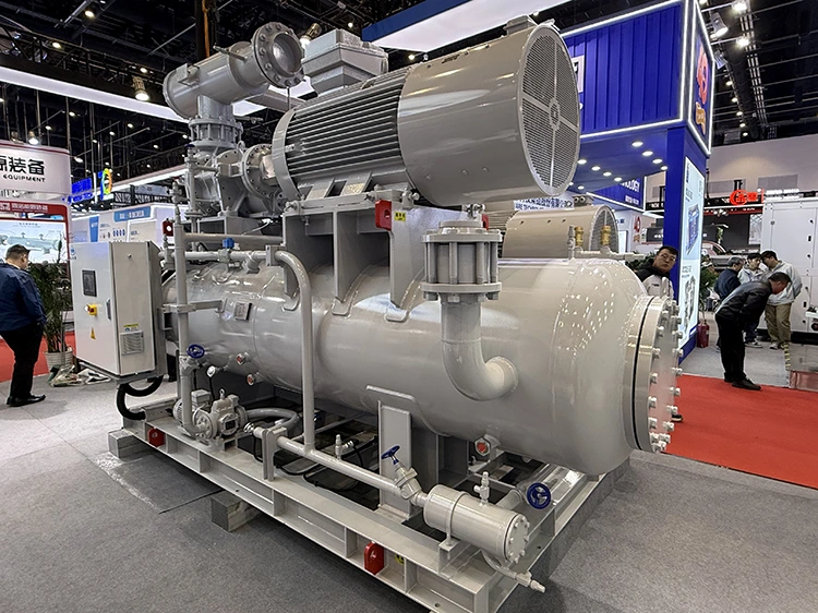 Screw compressor unit application