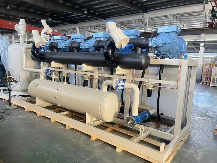 Semi-hermetic Single-Stage Screw Refrigeration Compressor Unit